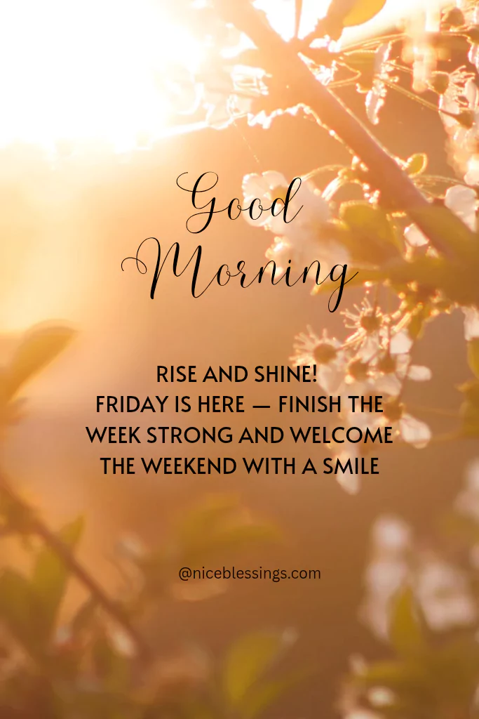 friday good morning blessings image