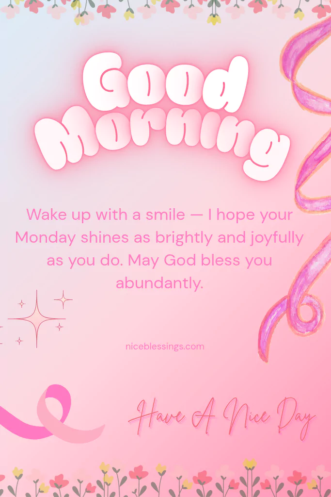 Happy Monday & New Week Blessings