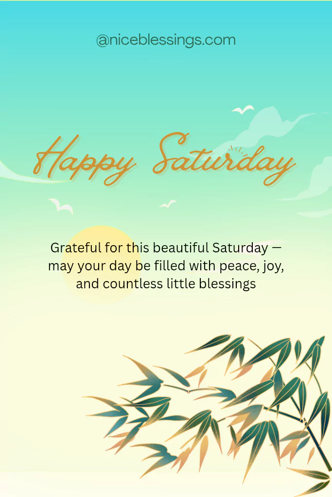 saturday blessings pictures