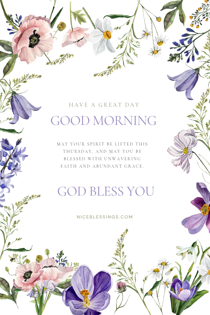 spiritual inspirational thursday blessings