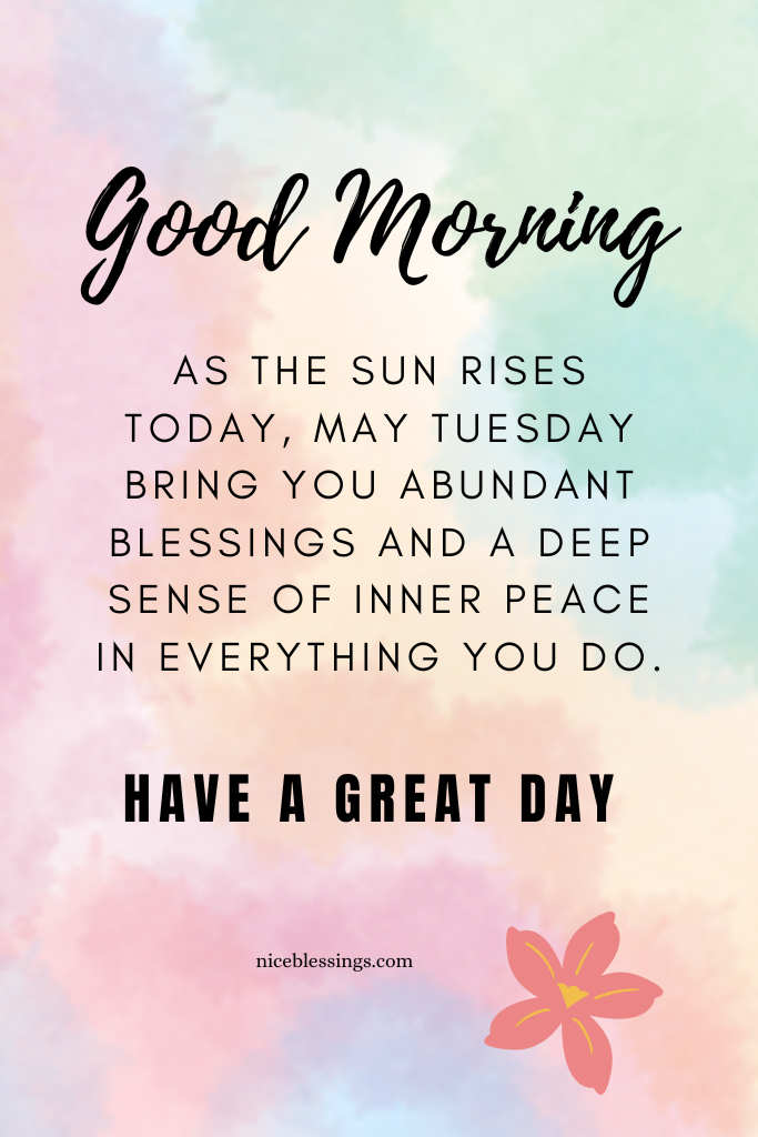 tuesday morning blessings images