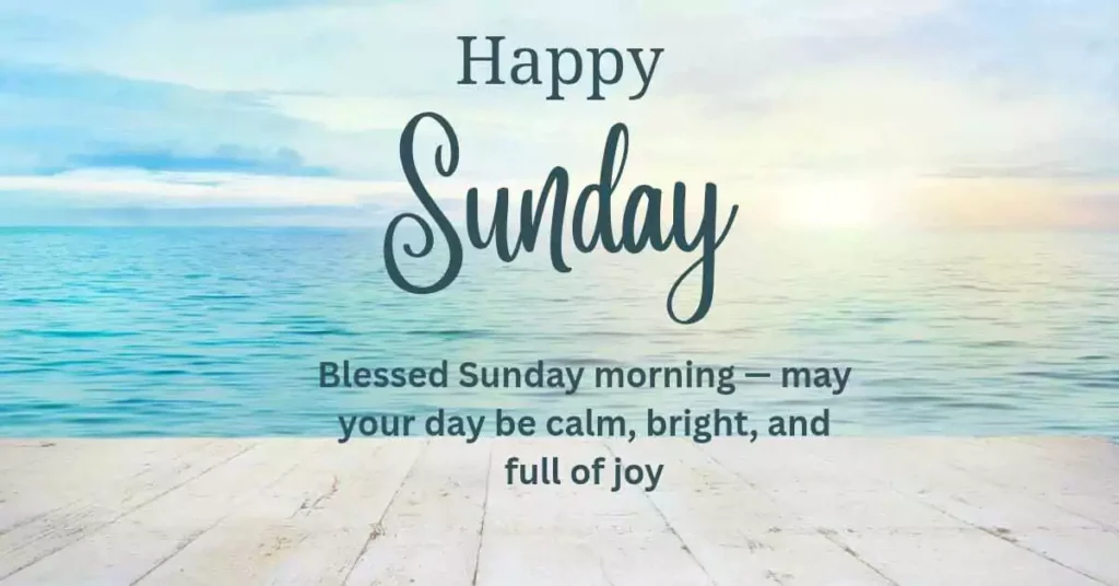 good morning sunday blessings images
