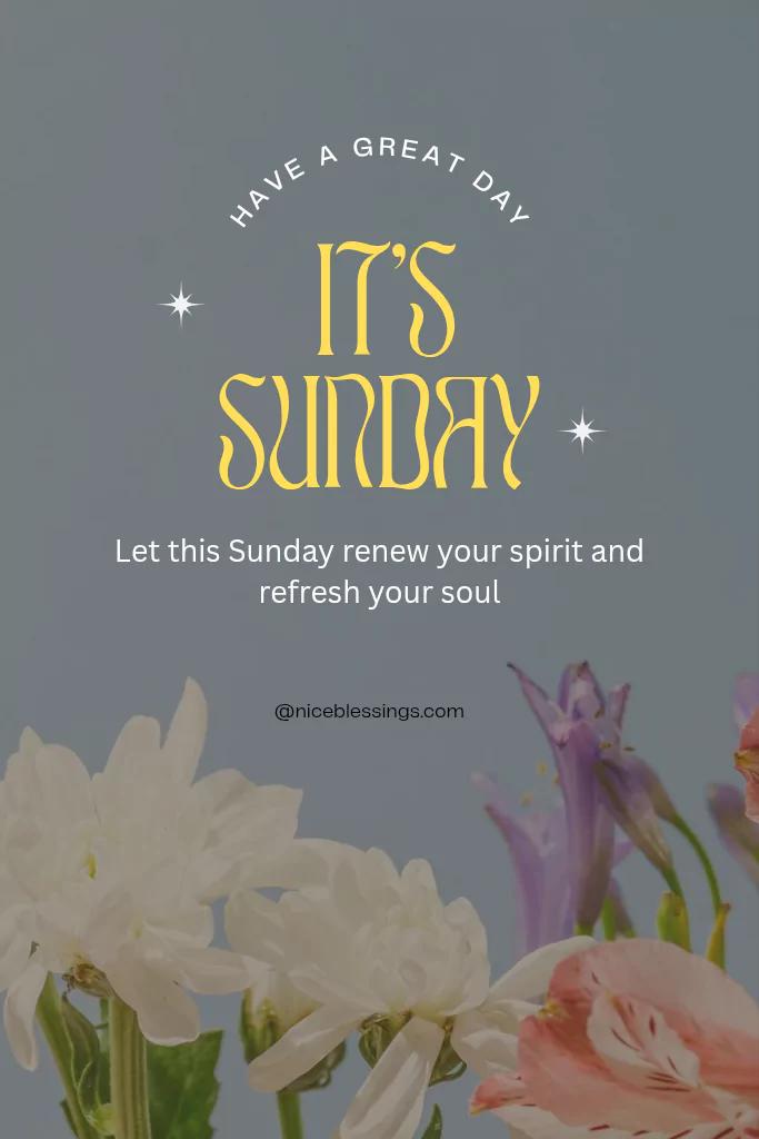 positive sunday blessings quotes